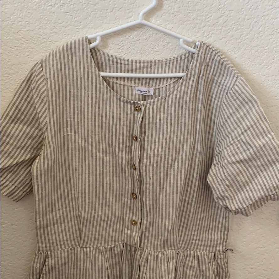 Fin & Vince Linen Dress